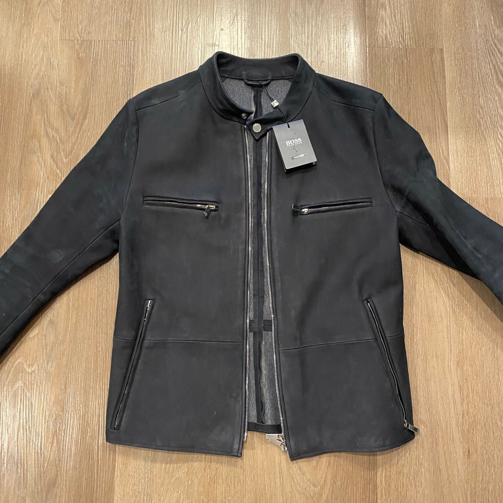 Hugo Boss Leather Jacket